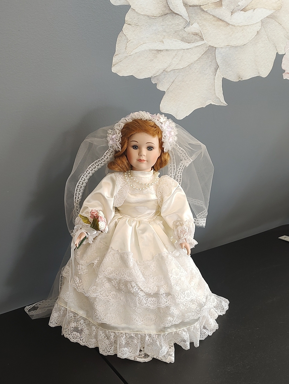Beautiful Vintage Bride Doll